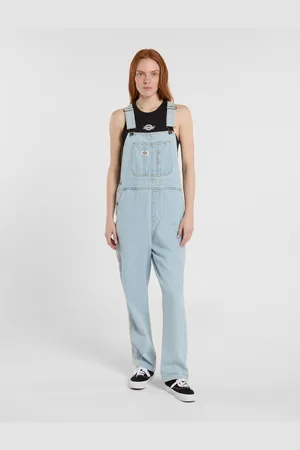 Dickies Salopette Classica In Denim Donna