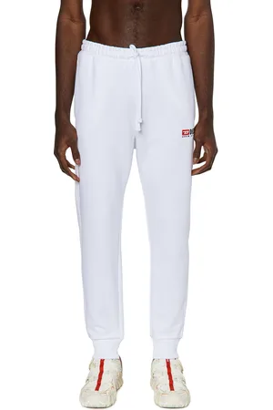 Diesel Pantaloni tuta con logo ricamato Pantalone Uomo