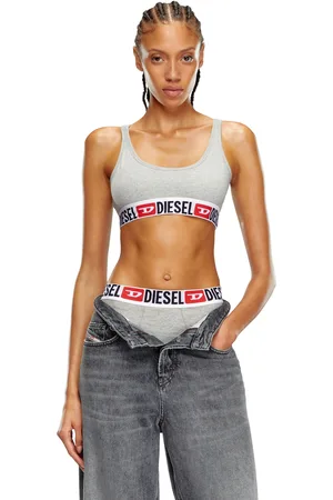 Diesel Bralette con fascia logata Reggiseno Donna