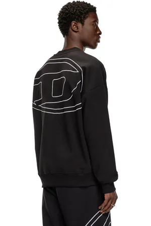 Diesel Felpa con ricamo logo Felpa Uomo