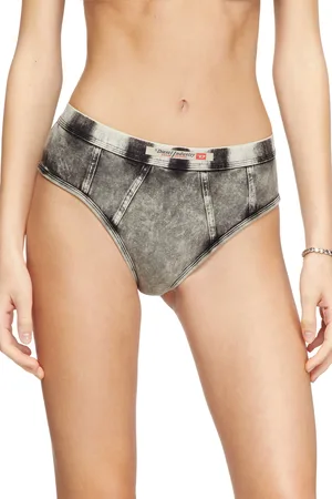 Diesel Culotte in jersey effetto denim Coulottes Donna