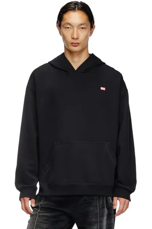 Diesel Hoodie con stampa runway Felpa Uomo