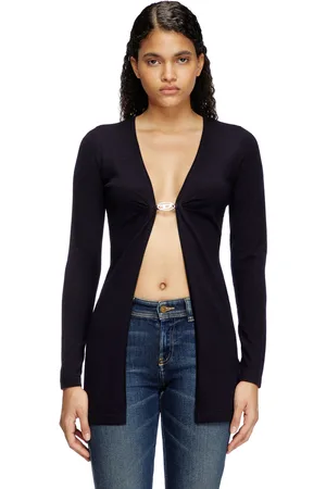 Diesel Cardigan lungo aperto davanti Maglieria Donna