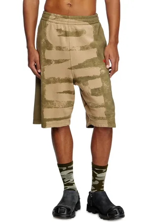 Diesel Short sportivi con stampa Damiano Pantalone Unisex