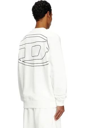 Diesel Felpa con ricamo logo Felpa Uomo