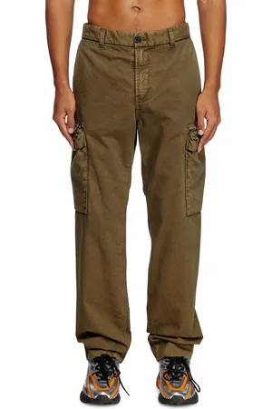 Diesel Pantaloni in twill vellutato sfumato Pantalone Uomo