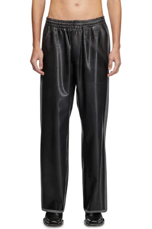 Diesel Pantaloni tuta con coating Pantalone Unisex