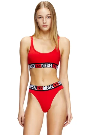 Diesel Bralette con fascia logata Reggiseno Donna