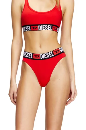 Diesel Set da tre perizoma con logo in vita Perizoma Donna