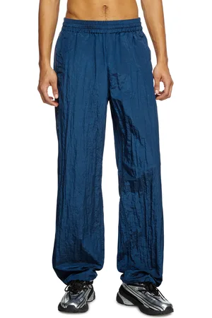 Diesel Pantaloni tuta con profili destroyed Pantalone Uomo