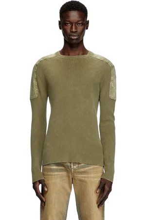 Diesel Maglia con spalle a contrasto T-Shirts Uomo