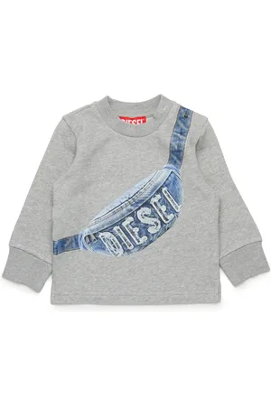 Diesel Felpa con borsa stampata Felpa Uomo