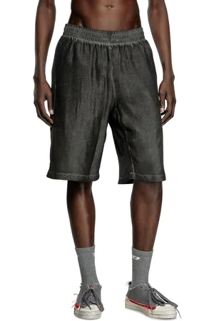 Diesel Short leggeri con sfumatura crinkle Short Unisex