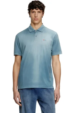 Diesel Polo in jersey fluido con ricamo logo Polo Uomo