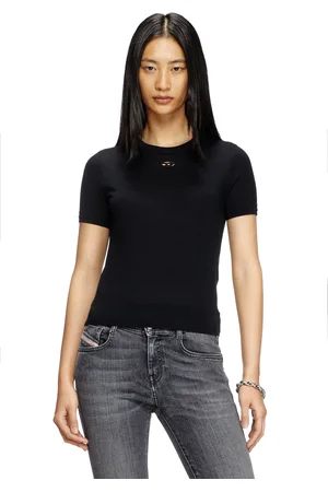 Diesel Maglia in lana a maniche corte Maglieria Donna