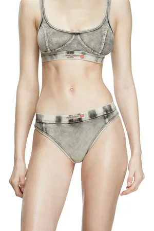 Diesel Slip in jersey effetto denim Coulottes Donna