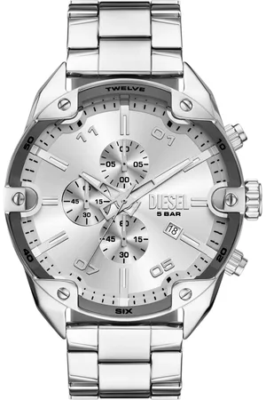 Diesel Orologio Spiked con cinturino in acciaio inossidabile Orologi Uomo