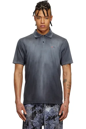 Diesel Polo in jersey fluido con ricamo logo Polo Uomo