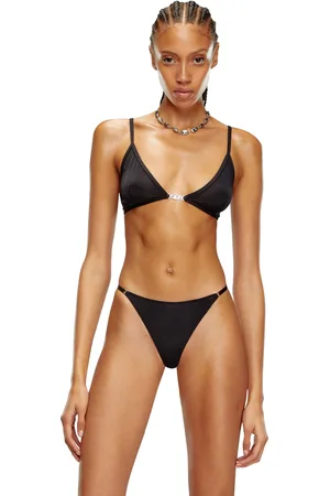 Diesel Reggiseno a triangolo con placca Oval D Reggiseno Donna