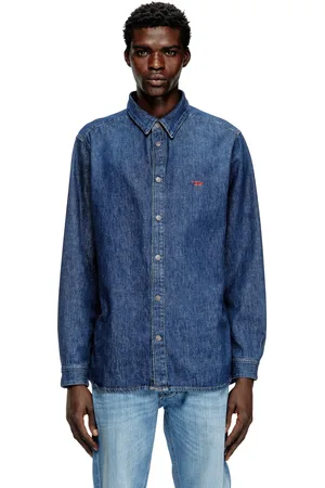 Diesel Camicia in denim Camicie in Denim Uomo