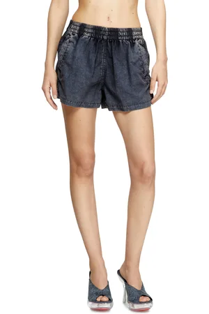 Diesel Boxer in Taslan trattato Short Donna