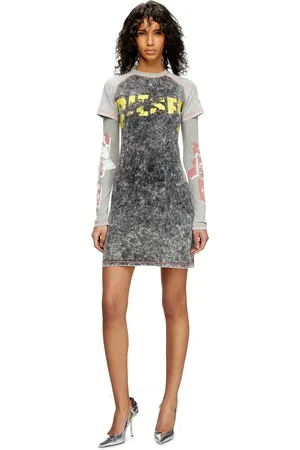 Diesel Miniabito a strati Vestito Donna