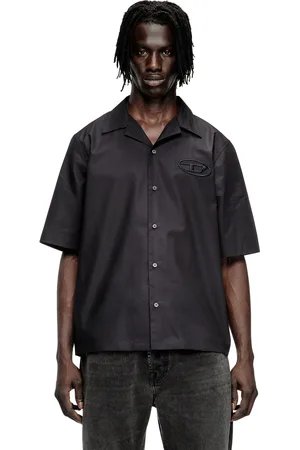 Diesel Camicia bowling con logo Oval D Camicia Uomo