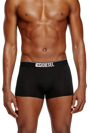 Diesel Set di tre boxer tinta unita Boxer Uomo