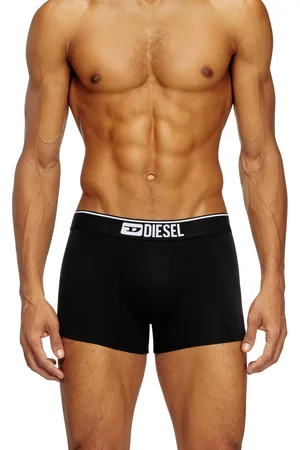 Diesel Set di tre boxer tinta unita Boxer Uomo