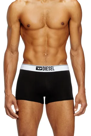 Diesel Set di tre boxer tinta unita Boxer Uomo