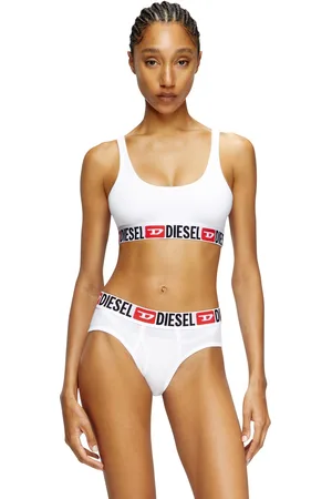 Diesel Bralette con fascia logata Reggiseno Donna
