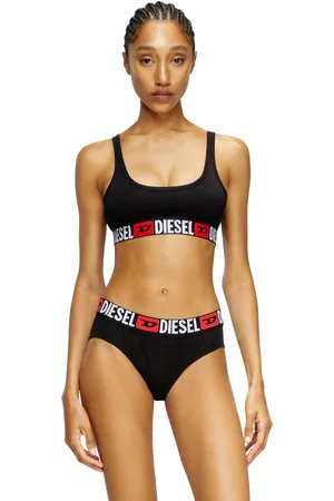 Diesel Bralette con fascia logata Reggiseno Donna