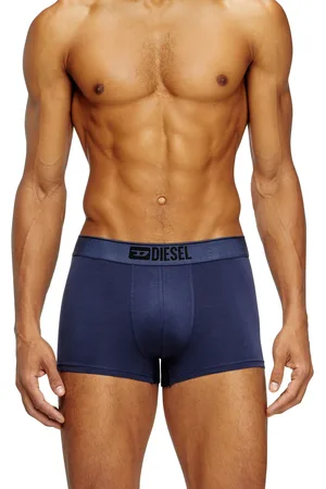 Diesel Set di tre boxer tinta unita Boxer Uomo