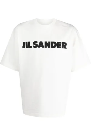 Jil Sander | T-shirt in cotone con stampa logo frontale | male | | L