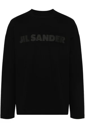 Jil Sander | T-shirt in cotone con stampa del logo sulla parte anteriore | male | | L