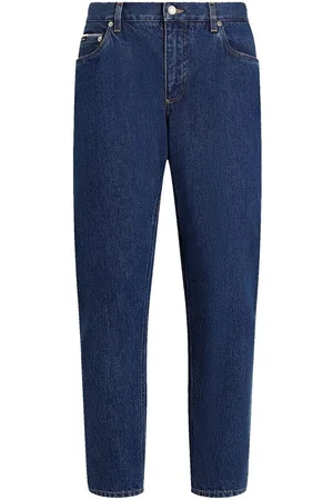 Dolce & Gabbana | Jeans lunghi ampi in cotone | male | | 46