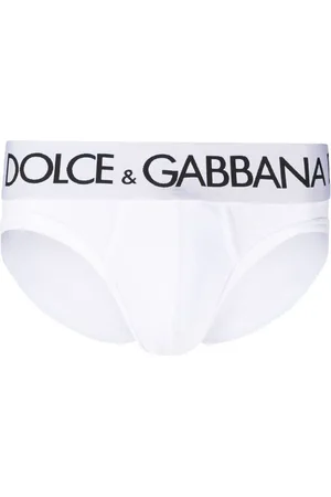Dolce & Gabbana | Slip in cotone stretch con logo in vita | male | | 3