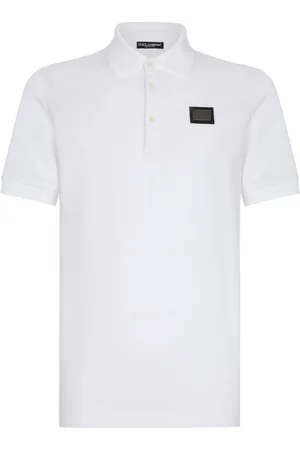 Dolce & Gabbana | Polo in cotone con etichetta logo | male | | 48