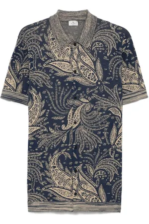 Etro | Polo in cotone con stampa | male | | L