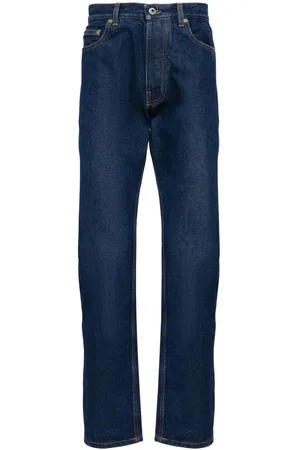 OFF-WHITE | Jeans lunghi dritti in cotone | male | | 32