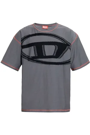 Diesel | T-shirt in cotone con stampa logo nero | male | | L
