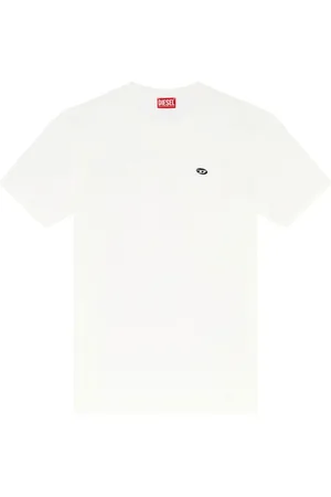 Diesel | T-shirt T-Adjust-Doval-PJ bianca in cotone | male | | L