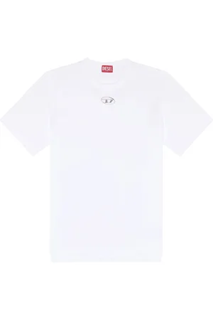 Diesel | T-shirt in cotone con placca logo | male | | XL