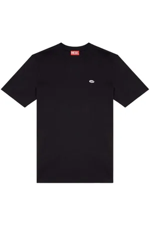 Diesel | T-shirt T-Adjust-Doval-PJ nera in cotone | male | | L