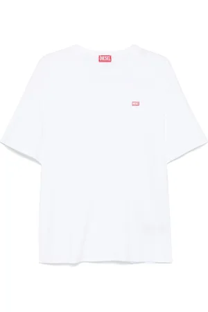 Diesel | T-shirt in cotone con stampa piccola logo | male | | S