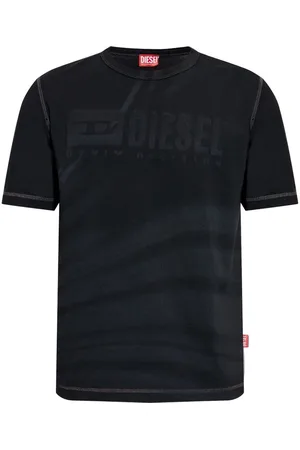 Diesel | T-shirt in cotone con motivo e grigio | male | | M
