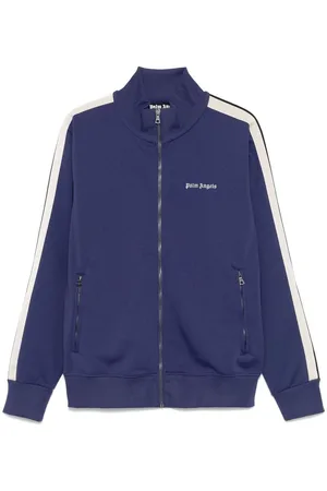 Palm Angels | Felpa con zip e strisce laterali | male | | L
