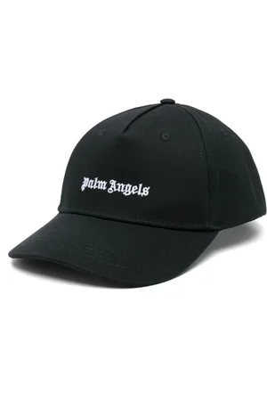 Palm Angels | Cappello baseball con stampa logo bianco | male | | UNI