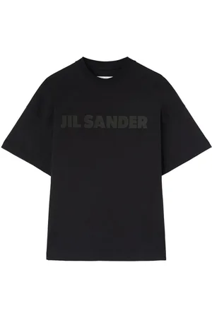 Jil Sander | T-shirt a maniche corte nera con logo | female | | M