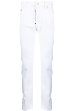 Dsquared2 | Jeans slim fit Bull Cool Guy bianchi | male | | 46